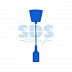 Патрон силиконовый Rexant E27 со шнуром 1 м blue 11-8885