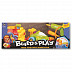 Игровой набор Keenway "BUILD"N PLAY" -машина+паровозик в коробке 11861