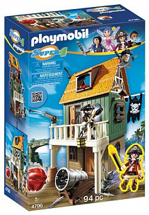 Игровой набор Playmobil Замаскированный Пиратский Форт с Руби 4796