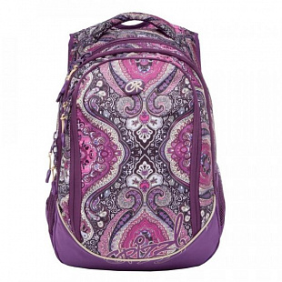 Рюкзак GRIZZLY RD-835-1 purple/beige