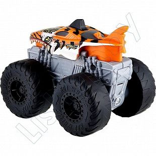 Машинка Hot Wheels Монстр трак Roarin' Wreckers Tiger Shark (HDX60 HDX62)