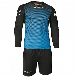 Форма вратарская футбольная Givova Manchester KITP008 blue/black