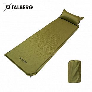 Самонадувающийся коврик Talberg Basic Reg Mat (TLM-014) olive