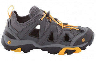 Полуботинки Jack Wolfskin Kids Mtn Attack Air grey
