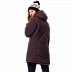 Пальто женское Jack Wolfskin Svalbard Coat Women burgundy
