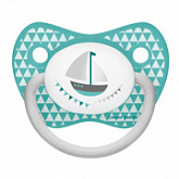 Пустышка Canpol babies силиконовая анатомическая 6-18 мес Let’s Celebrate 1шт 23/280promexp_blu