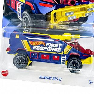 Машинка Hot Wheels Базовой коллекции Runway Res-Q (5785 HTB57) mainline 2024