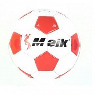 Мяч футбольный Ausini MK-2102 white/red