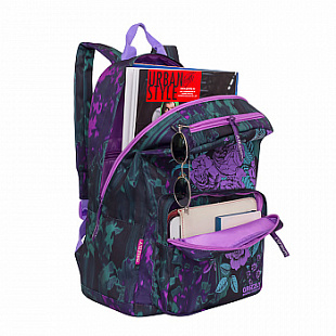 Рюкзак школьный GRIZZLY RD-830-1 /1 oriental patterns