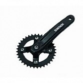 Шатуны под квадрат Samox 3/32"х34Тх175мм black ZTB90744