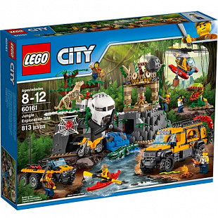 Конструктор LEGO База исследователей джунглей 60161