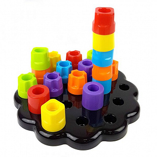 Головоломка Qunxing Toys Цветные колышки M10A