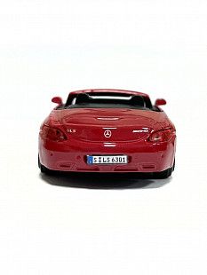 Машинка Bburago 1:43 Mercedes-Benz SLS AMG Roadster (18-30000/18-30241) red