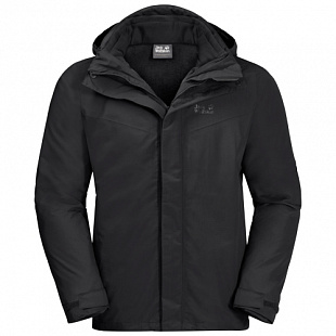 Куртка мужская Jack Wolfskin Three Peaks Jacket M black