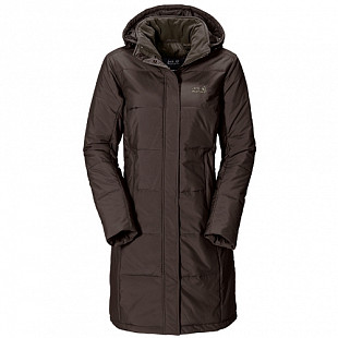 Пальто женское Jack Wolfskin Iceguard Coat brown