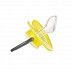 Пустышка Canpol babies Night Dreams Силиконовая Ортодонтическая 0-6 мес. (22/500) yellow