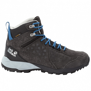 Водонепроницаемые кроссовки мужские Jack Wolfskin Cascade Hike Lt Texapore Mid M phantom / blue