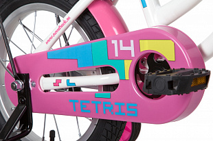 Велосипед Novatrack Tetris 14" (2020) 141TETRIS.WT20 white