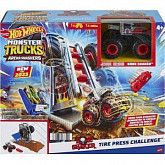 Трек Hot Wheels Монстер трак Соревнование разрушителей (HNB87 HNB88)