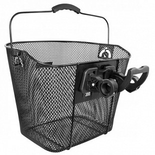 Корзина на руль Force Klick black 24055