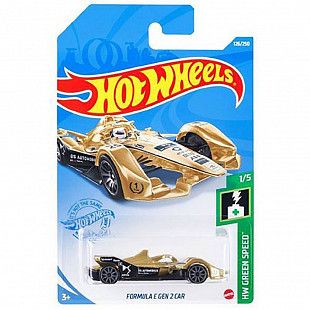 Машинка Hot Wheels Базовой коллекции Formula E Gen 2 Car 126/250 (5785 GTB20)
