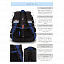 Рюкзак школьный GRIZZLY RAz-187-1 /1 black/blue