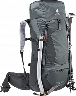 Рюкзак Deuter Aircontact Lite 50+10 3340521-4701 graphite/black (2021)