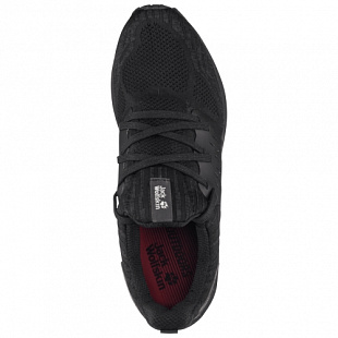 Кроссовки мужские Jack Wolfskin Coogee Knit Low M black
