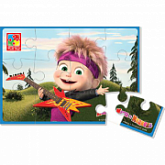 Мягкие пазлы А5 Vladi Toys Маша и Медведь VT1103-31