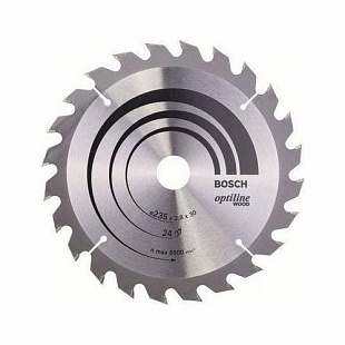 Диск пильный Bosch 235х30 мм 24 зуба 2608640725
