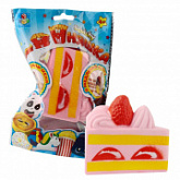 Игрушка-антистресс мммняшка мини-кусок торта 1Toy T12409