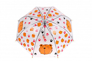 Зонт прозрачный Bradex Тигр DE 0503 orange