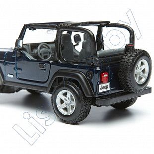 Машинка Maisto 1:27 Jeep Wrangler Rubicon (31245) blue