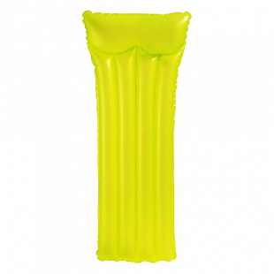 Матрас надувной Intex Неоновый 183х76 см 59717NP Yellow