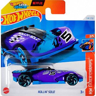 Машинка Hot Wheels Базовой коллекции Rollin' Solo 154/250 (5785 HTC06) mainline 2024