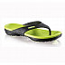 Шлепанцы пляжные женские Fashy 7635-00 black/lime