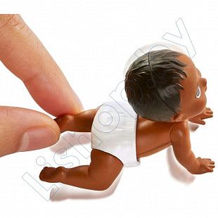 Игровой набор Barbie Ползающий младенец (GHV83 GHV85)