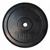 Диск обрезиненный 15 кг (26 мм)