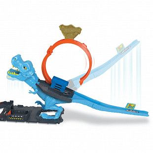 Трек Hot Wheels City Fall T-Rex (HKX42)