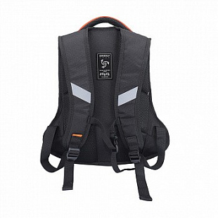 Рюкзак школьный GRIZZLY RB-050-2 /2 black/orange