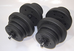 Набор LUX Atlas Sport скамья AS-03 и гантели 41кг