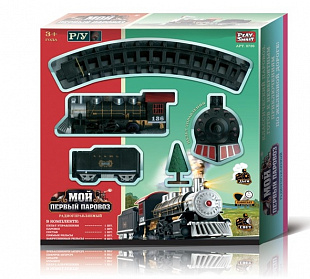 Железная дорога Play Smart Мой первый паровоз 0736