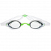 Очки для плавания Mad Wave Record Breaker white/green