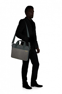 Сумка для ноутбука Samsonite Sideways 2.0 CT3-19001 Black/Grey