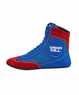 Обувь для самбо Green Hill EXPERT FIAS WS-3040Е blue/red
