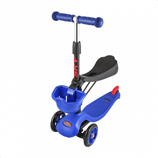 Самокат-беговел Tech Team Sky Scooter New blue