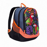 Школьный рюкзак GRIZZLY RD-953-3 parrots