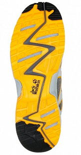 Полуботинки Jack Wolfskin Venture Trail Low M grey/yellow