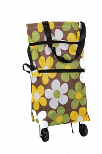 Хозяйственная складная сумка Bradex с выдвижными колесиками TD 0514