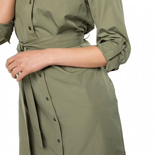 Платье женское Jack Wolfskin Lakeside Dress khaki